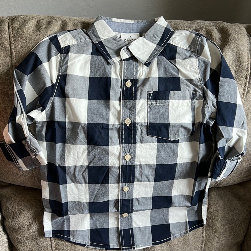 OshKosh Button Up Boys NWT